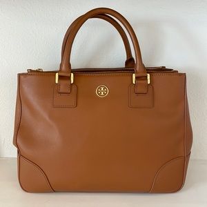 Tory Burch Robinson Double Zip Tote